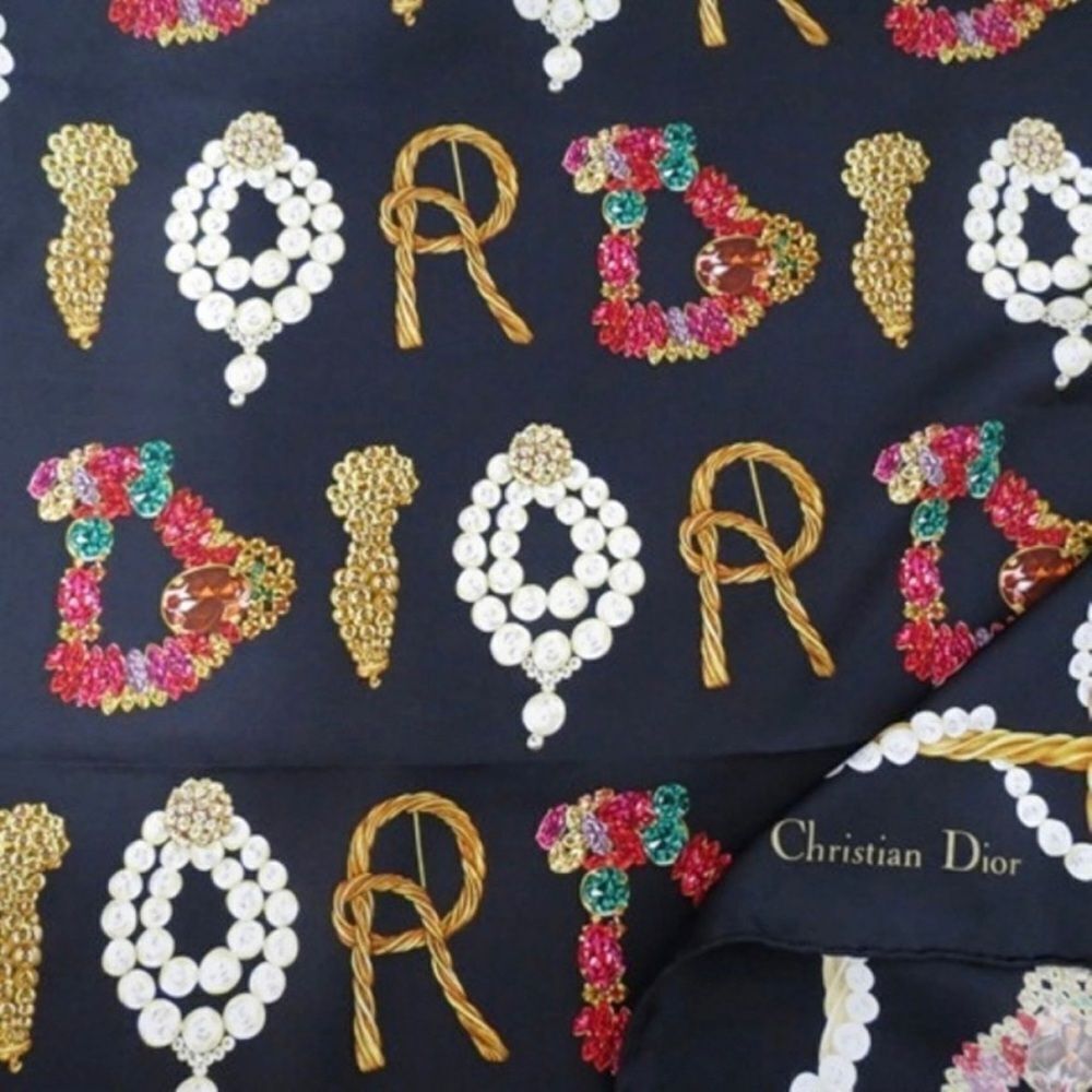 Christian Dior Silk Scarf - Picture 4 of 7